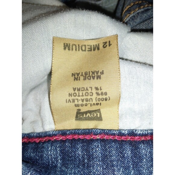 Levi 550 Jeans Women's 12M 32x30 Classic Relaxed Boot Cut Stretch Blue Denim - Picture 8 of 9